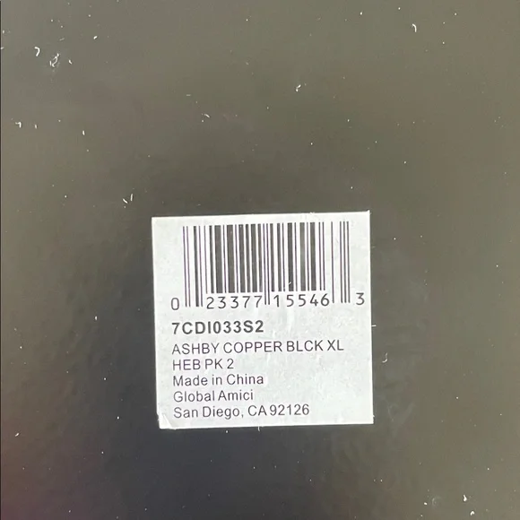 Kitchen &Table from HEB Black and Copper Textured Canister - Picture 2 of 5